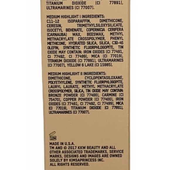 KKW Beauty Makeup Kkw Beauty Creme Contour Highlight Set Concealer